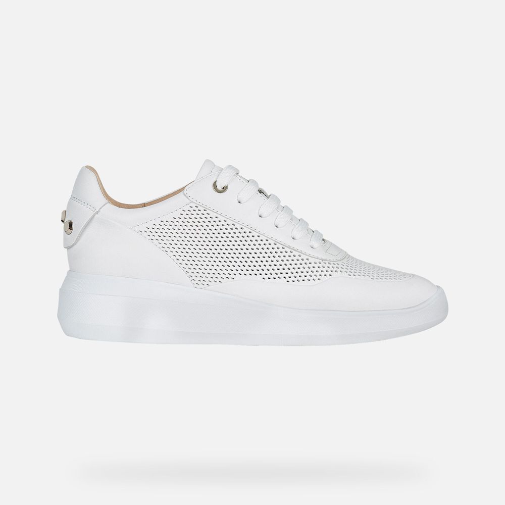 Basket Geox Rubidia - Blanche - Femme 032748-FYP